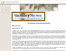 Tablet Screenshot of gabileynews.com